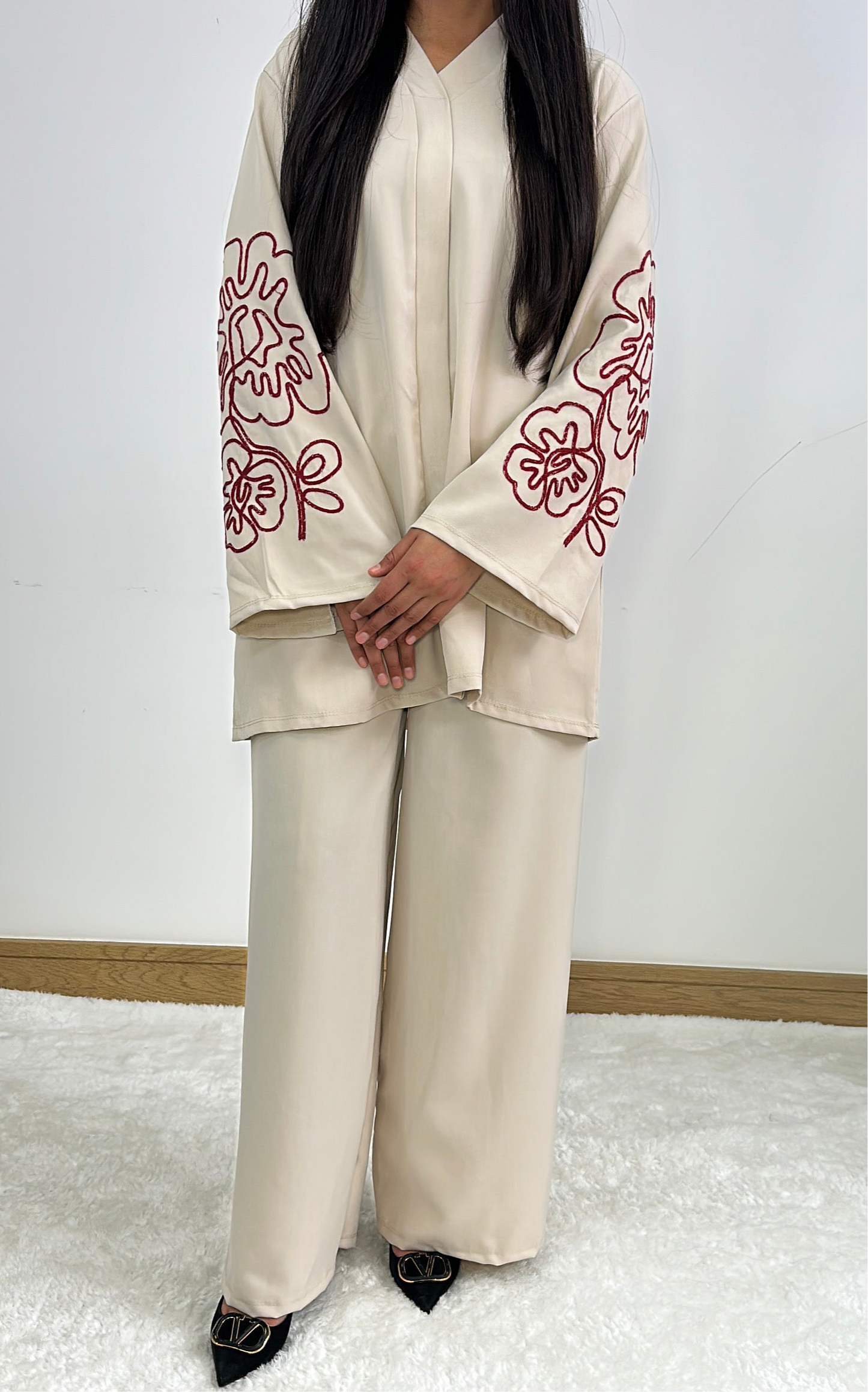 Alya co ord set in cream