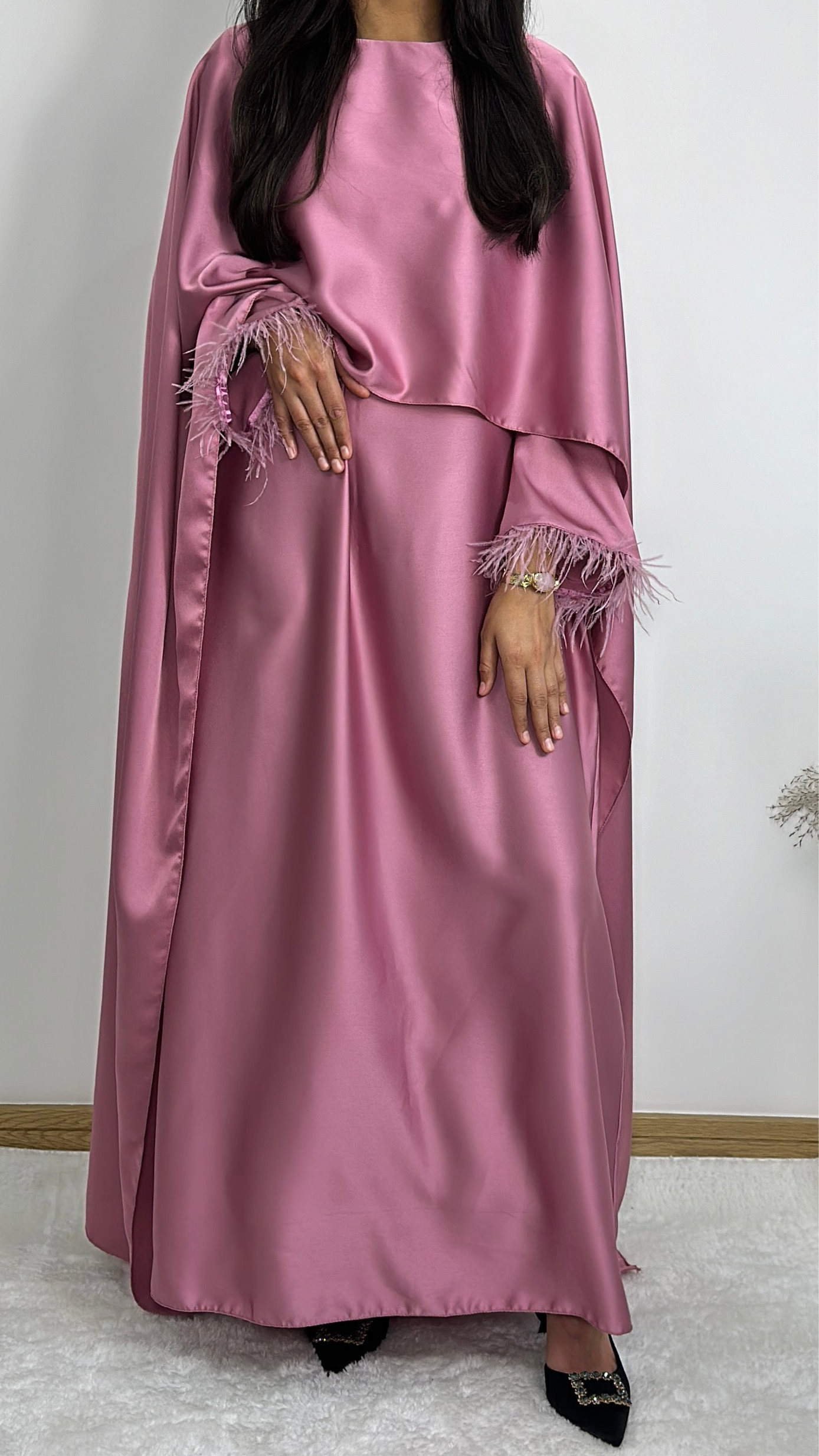 Hannah in pink
