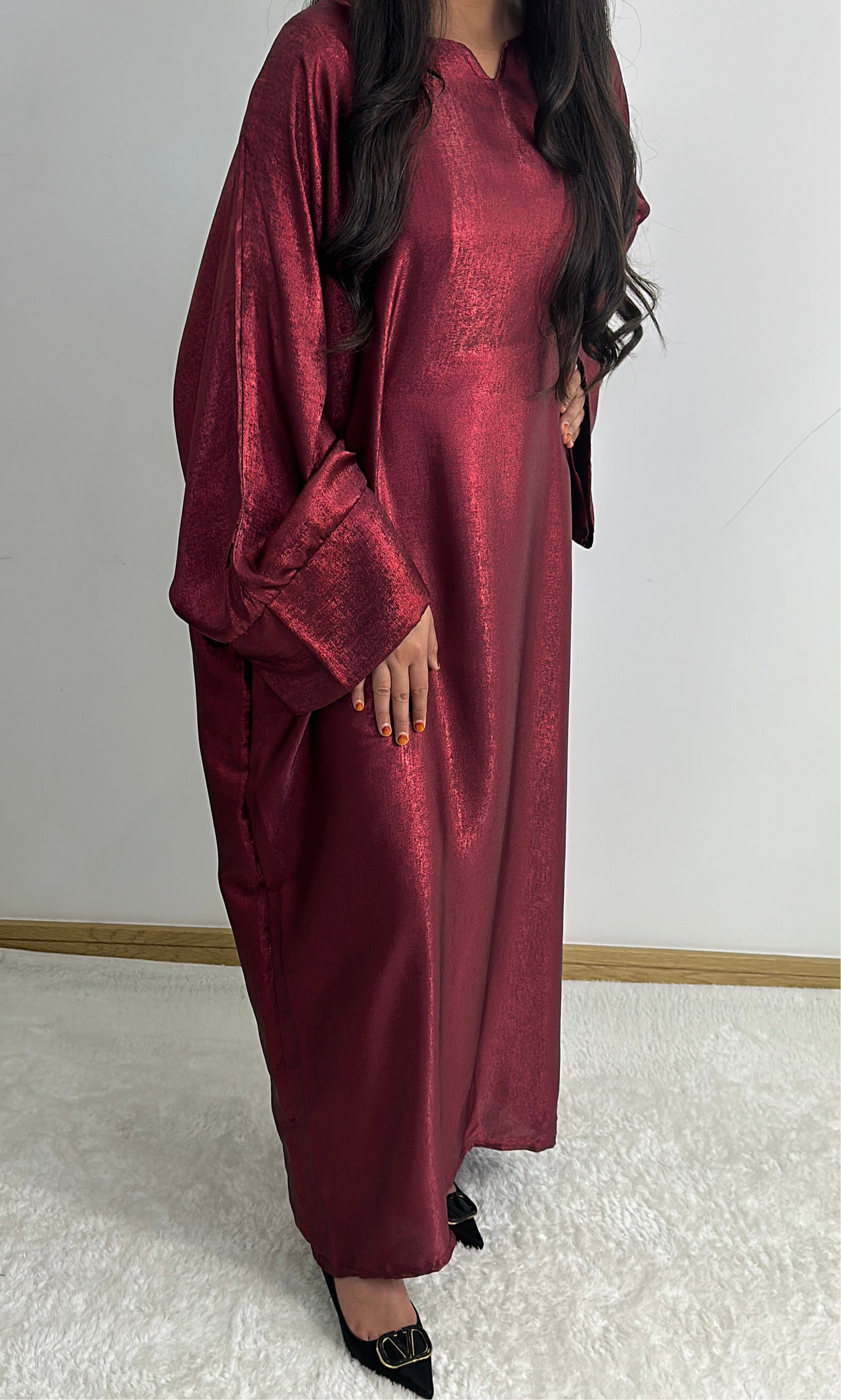 Nora dress in red