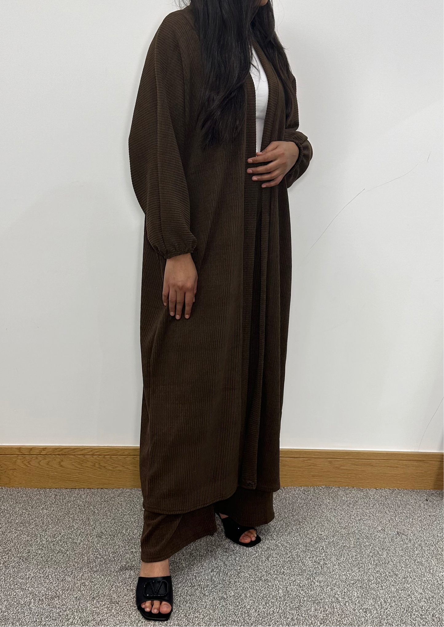 Yesmine co ord set in brown