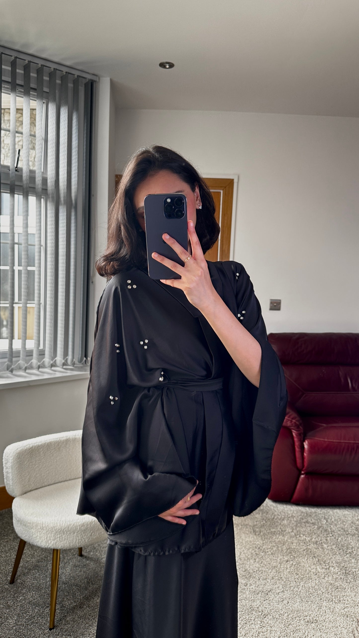Amaryllis Co ord set in black