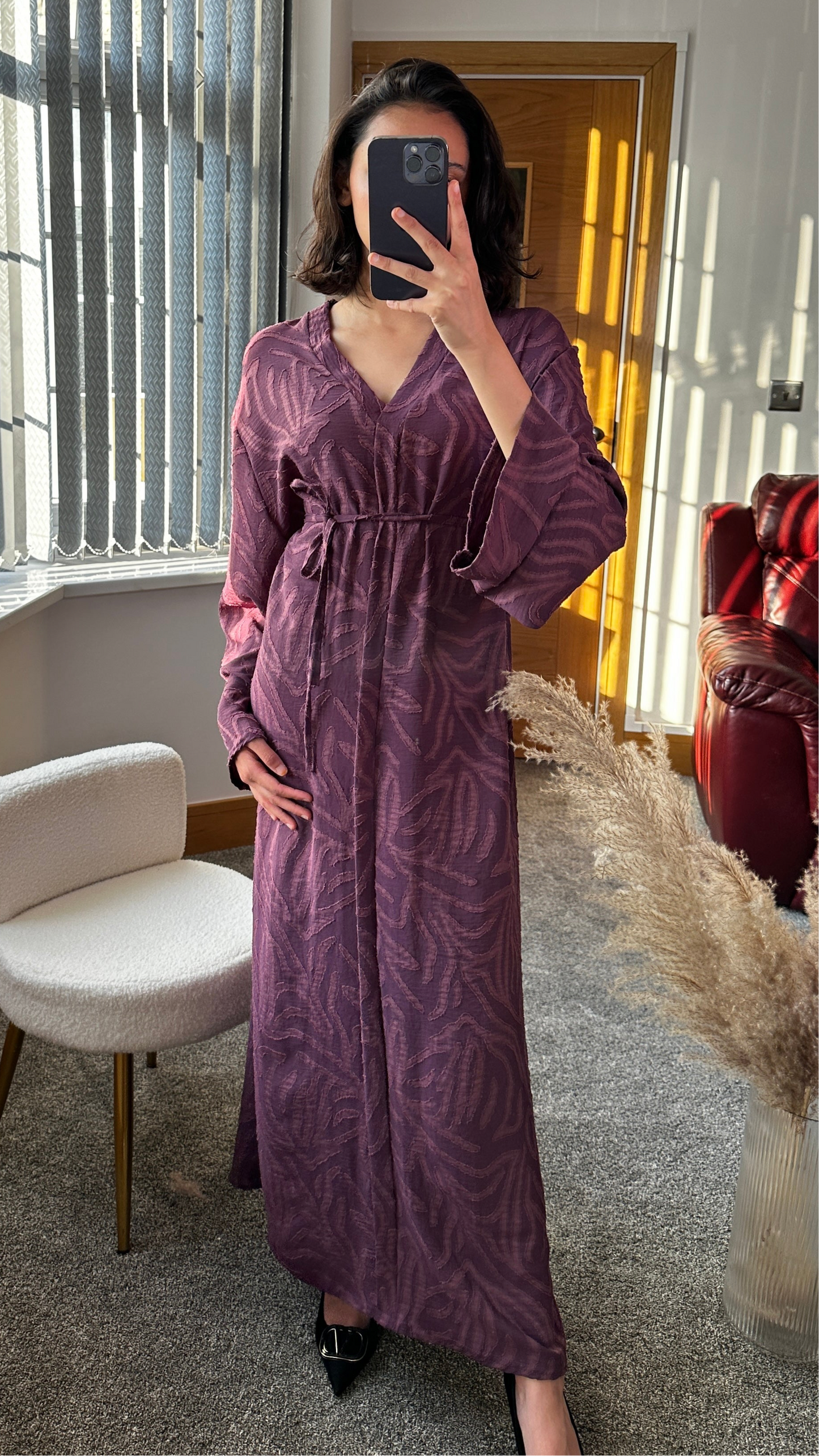 Ruby dress in purple