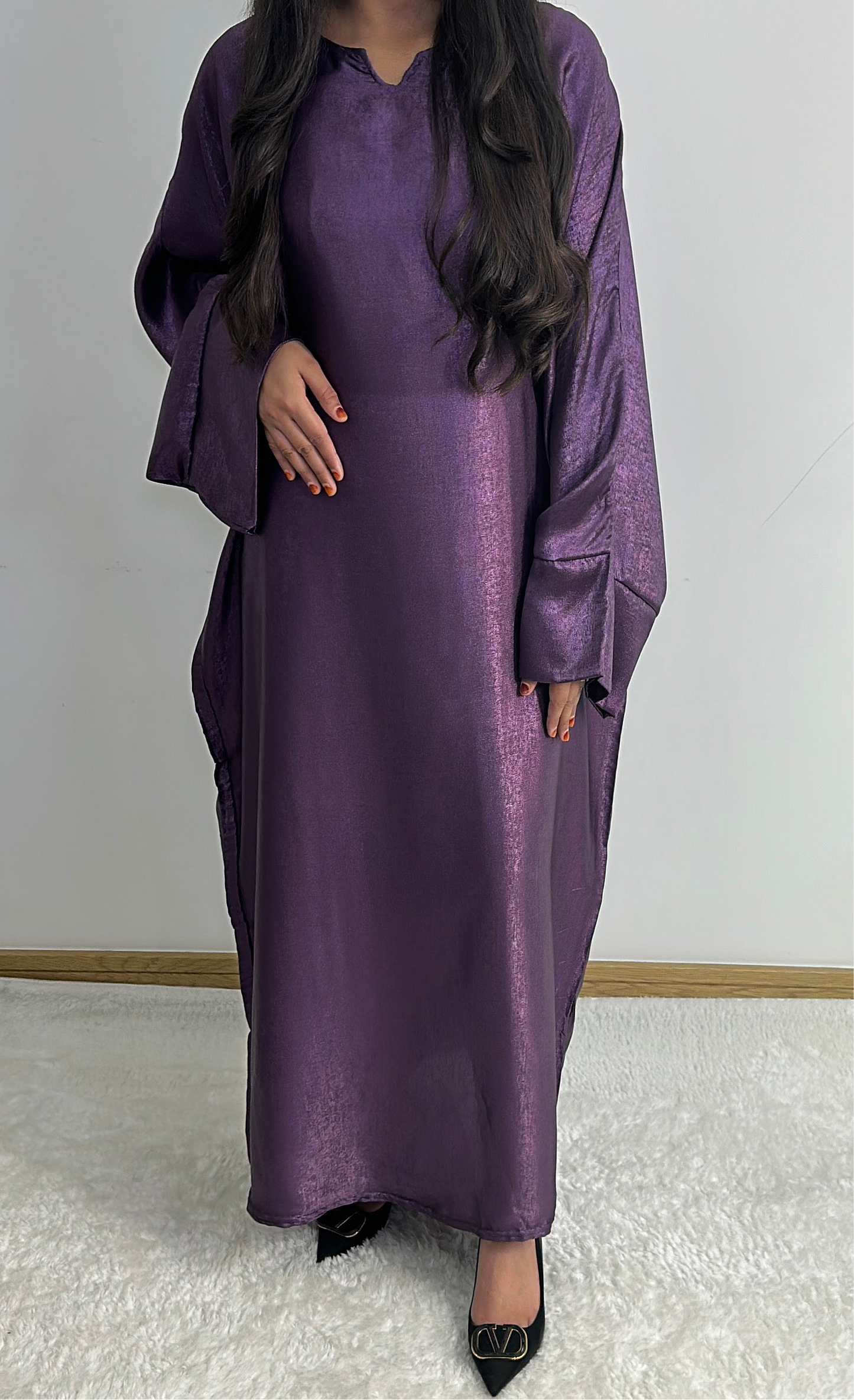 Nora dress in purple