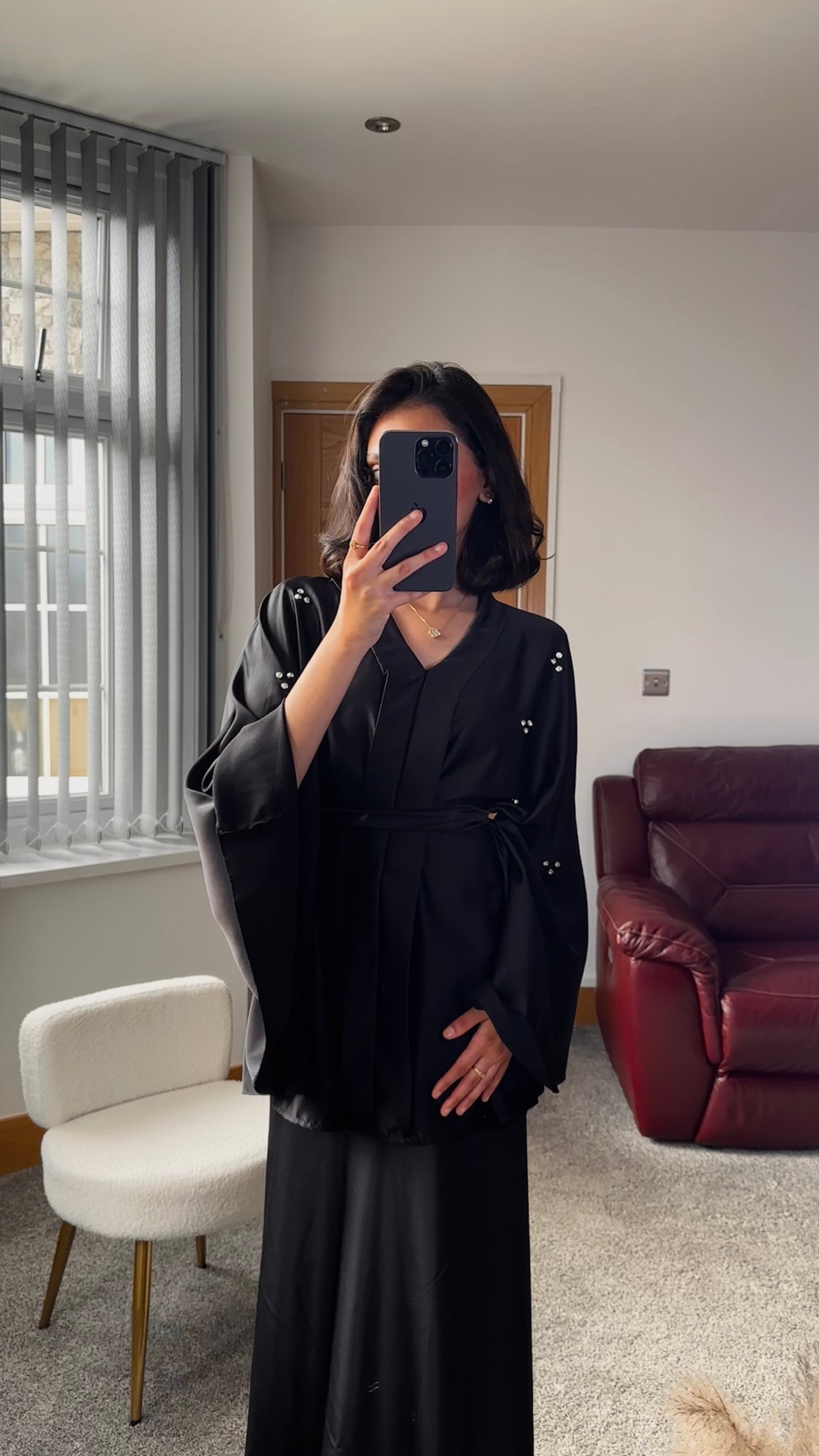 Amaryllis Co ord set in black