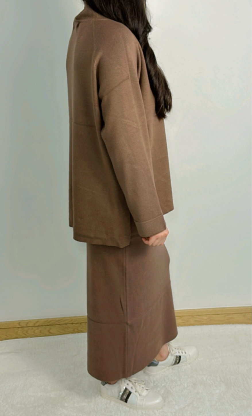 Abila co ord in brown