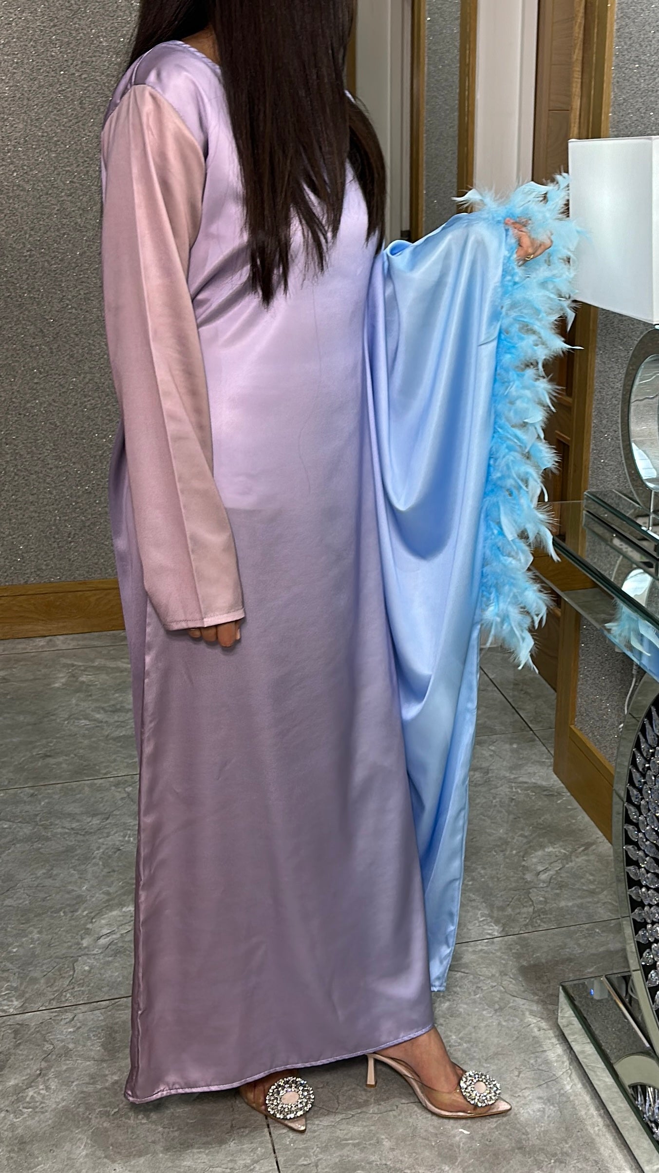 Aleena In Pink & Baby Blue