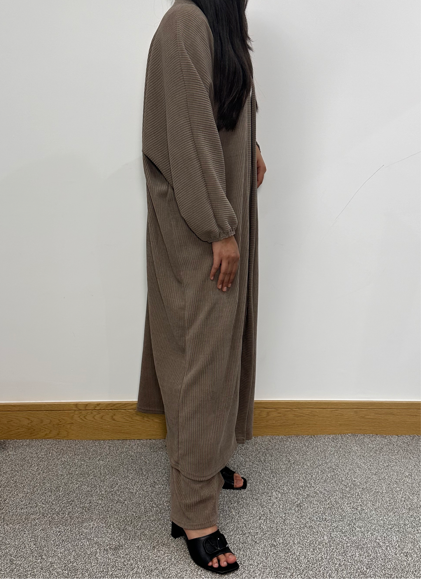 Yesmine co ord set in mocha