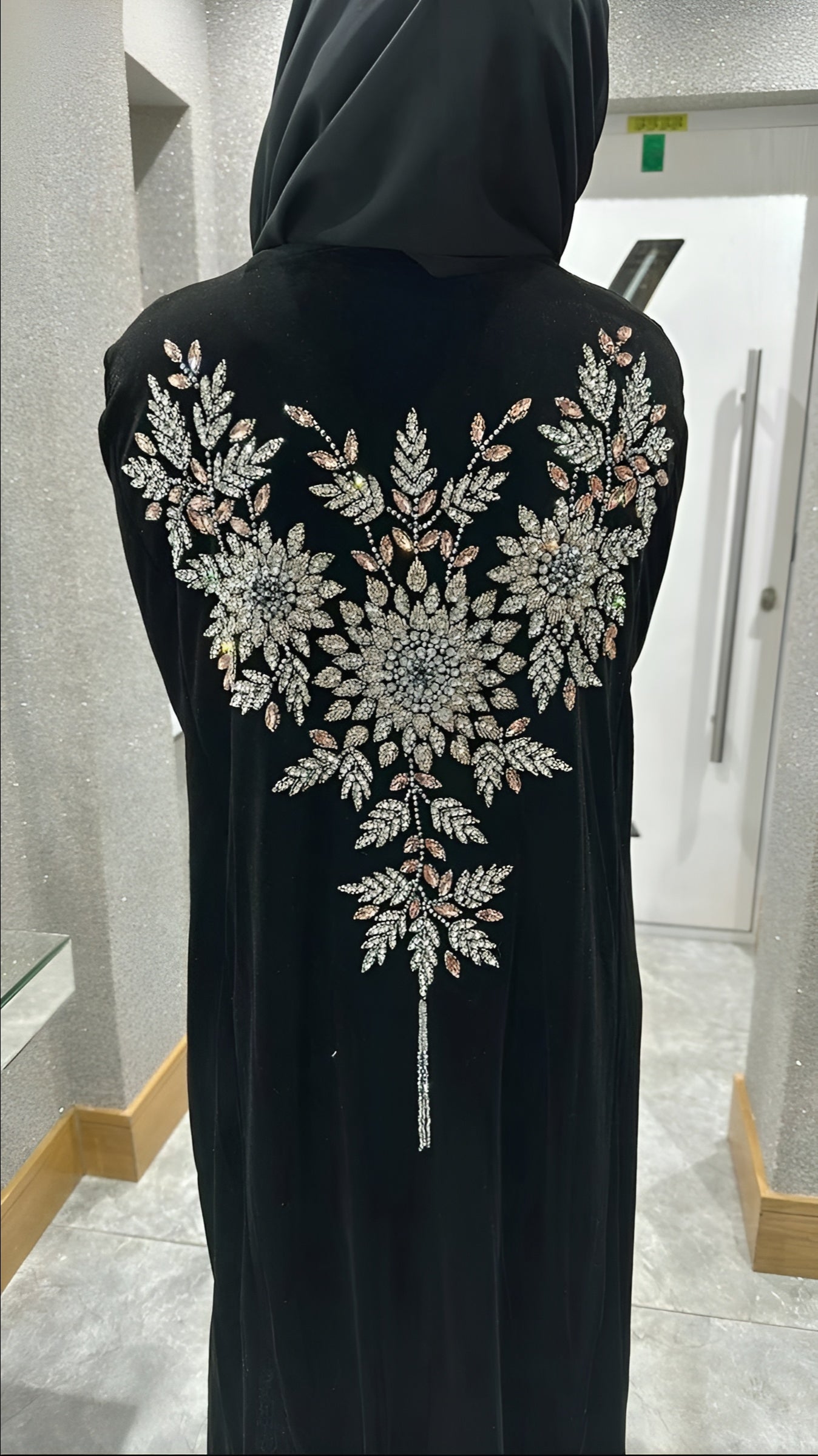 Eshma In Black Abaya