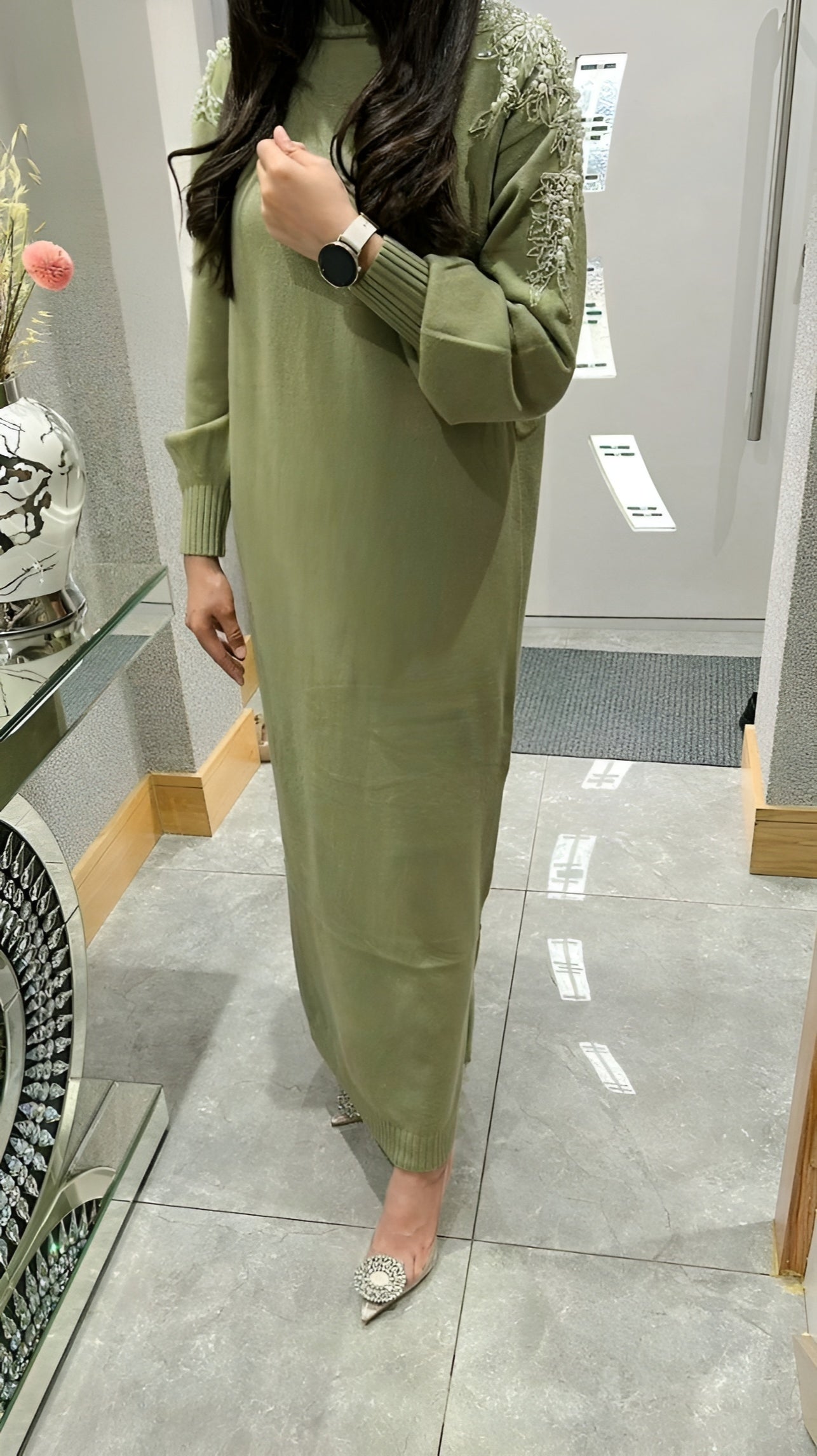 Zaha In Saga Green
