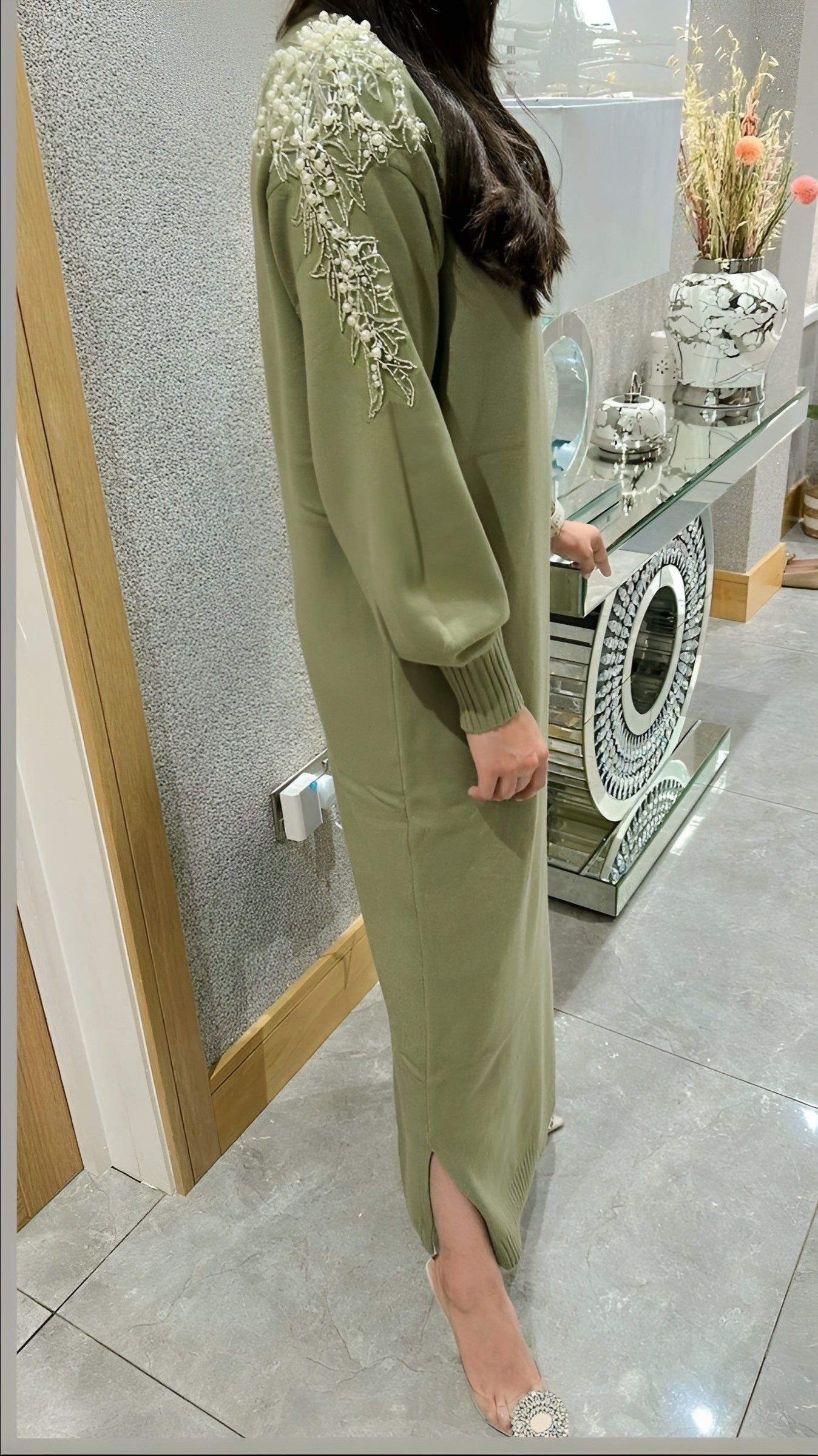 Zaha In Saga Green