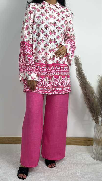 Amara in pink