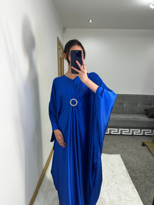 Alima dress in royal blue