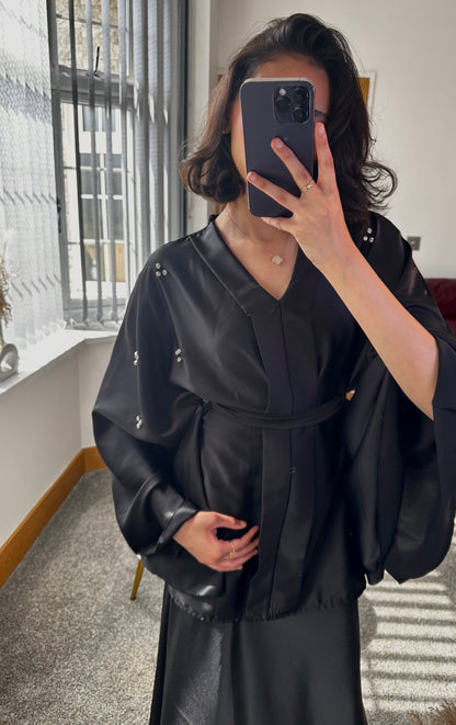 Amaryllis Co ord set in black