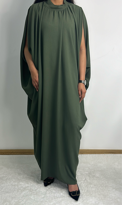 Anabia dress in khaki