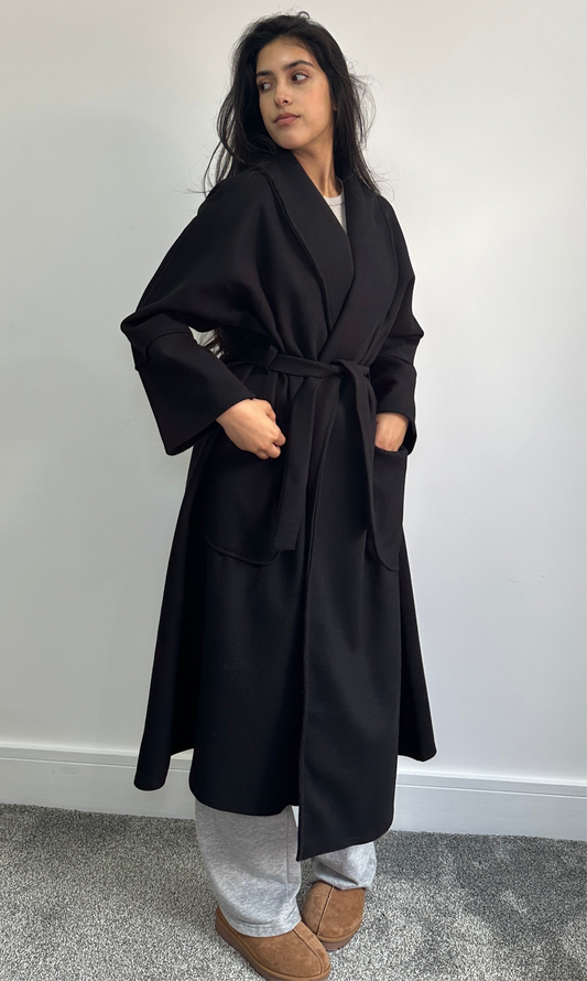 Hana coat in black