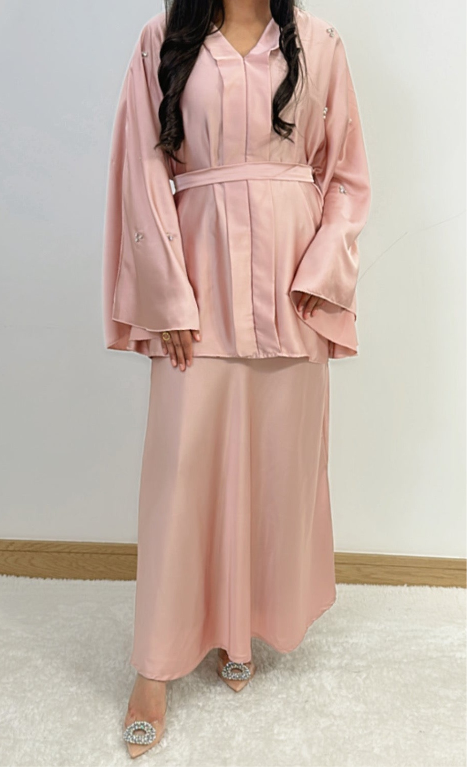 Amaryllis Co ord set in pink