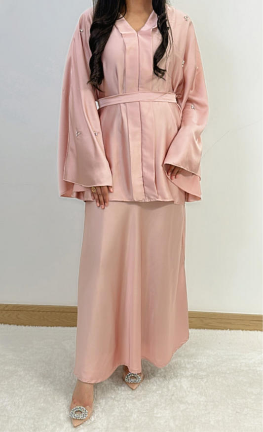 Amaryllis Co ord set in pink