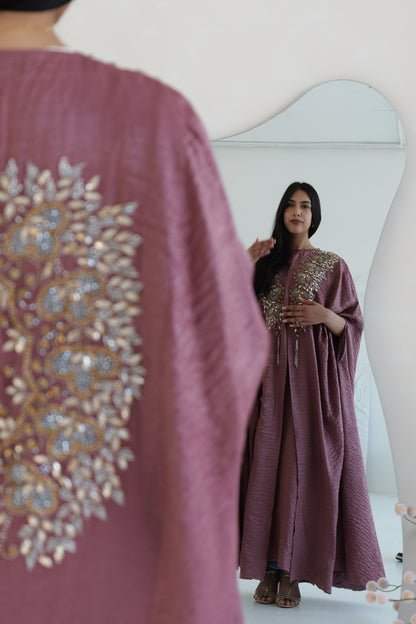 Shamairah abaya in rose pink