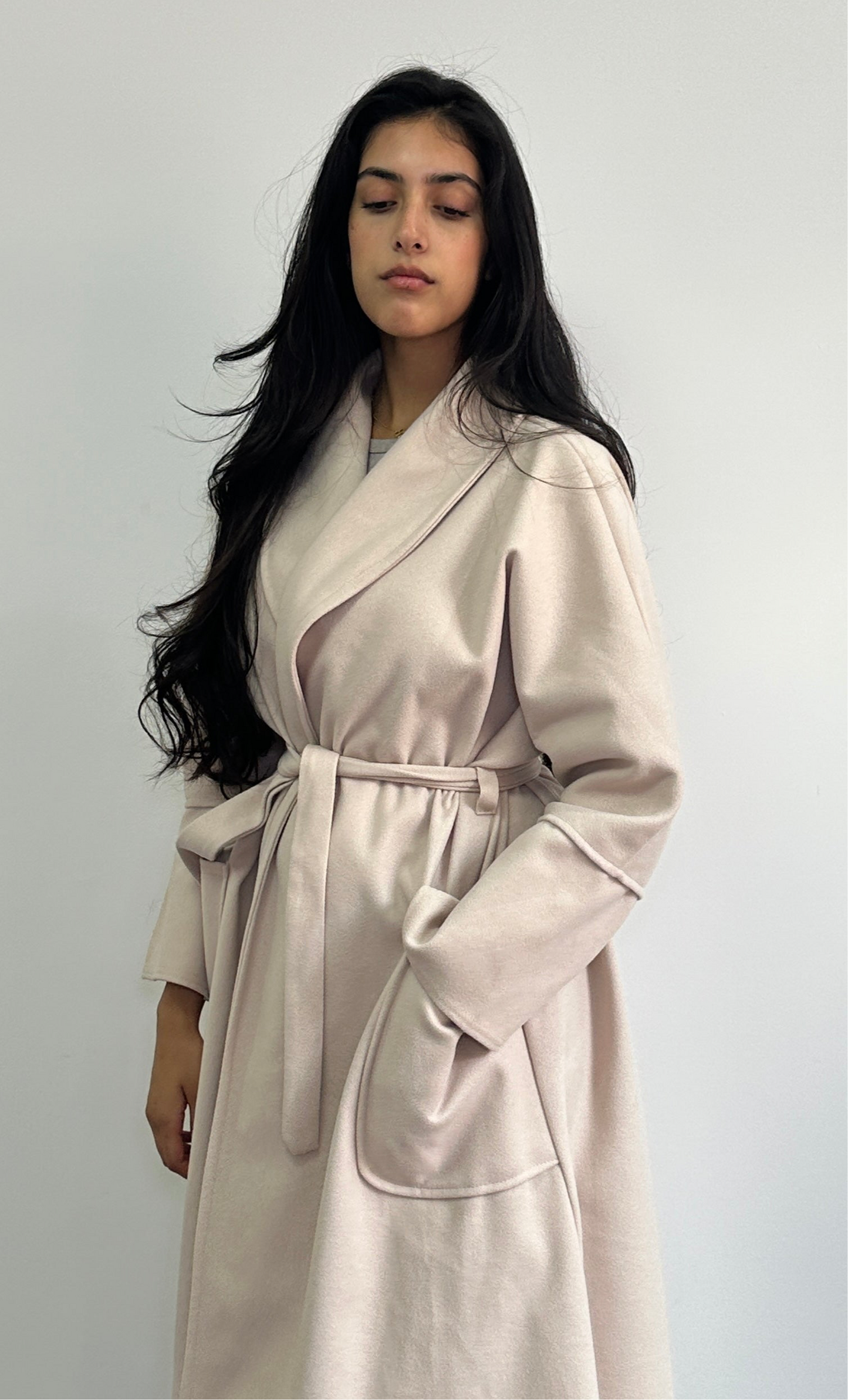 Hana coat in beige