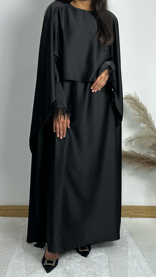 Hannah dress in black