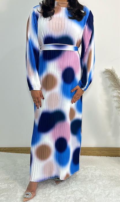 Adarah dress in blue