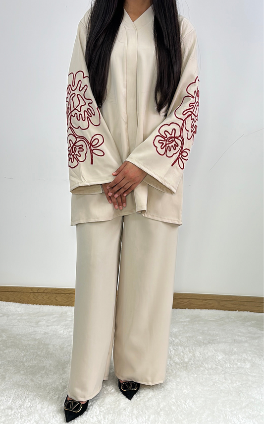 Alya co ord set in cream