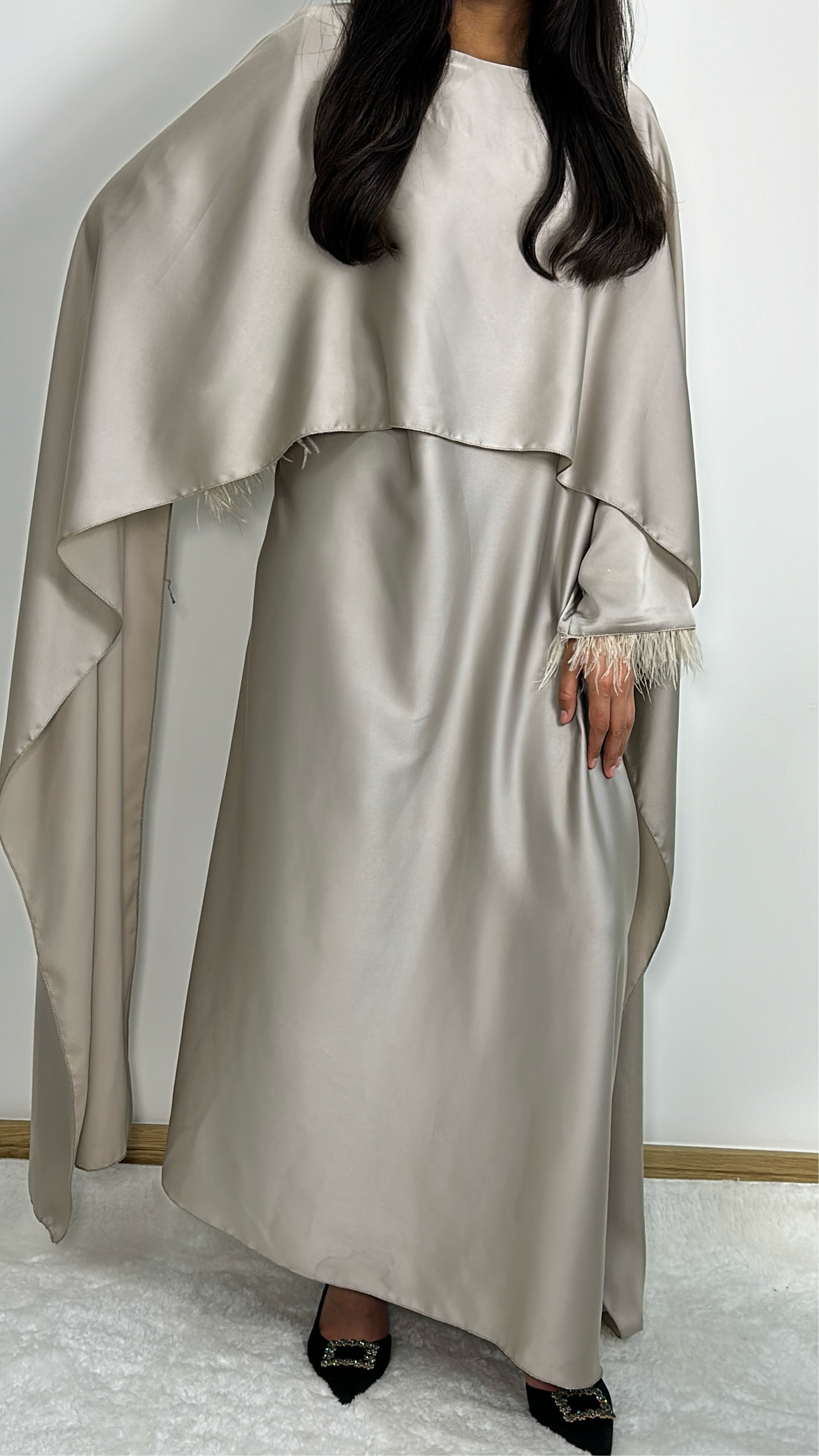 Hannah dress in ivory
