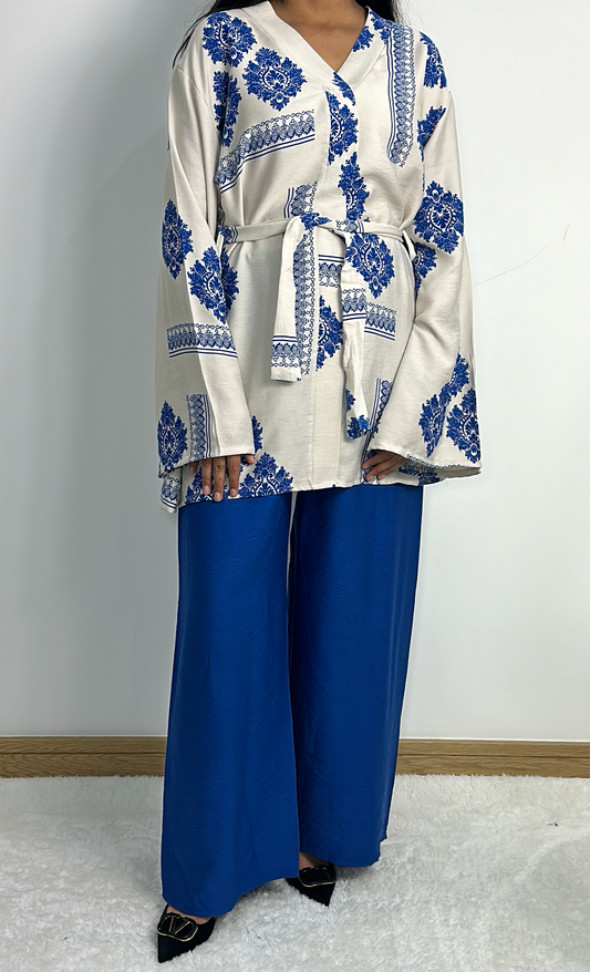 Maira co ord in dark blue