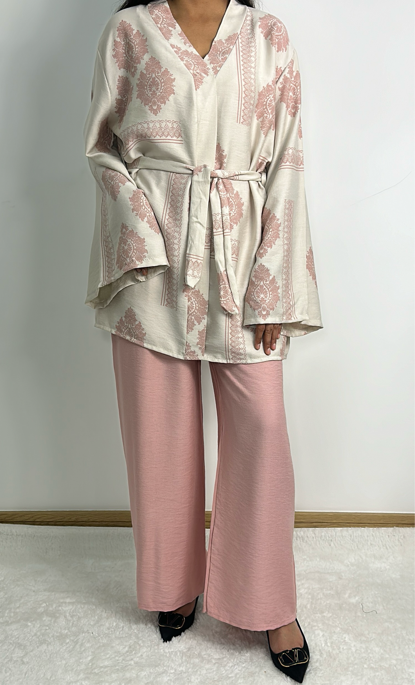 Maira co ord in pink
