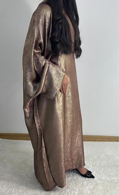 Nora dress in bronze