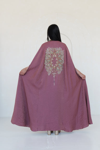 Shamairah abaya in rose pink
