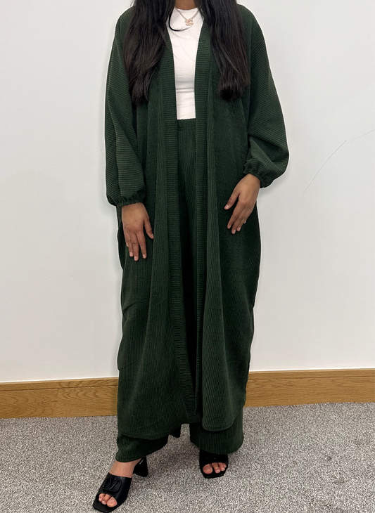 Yesmine co ord set in green