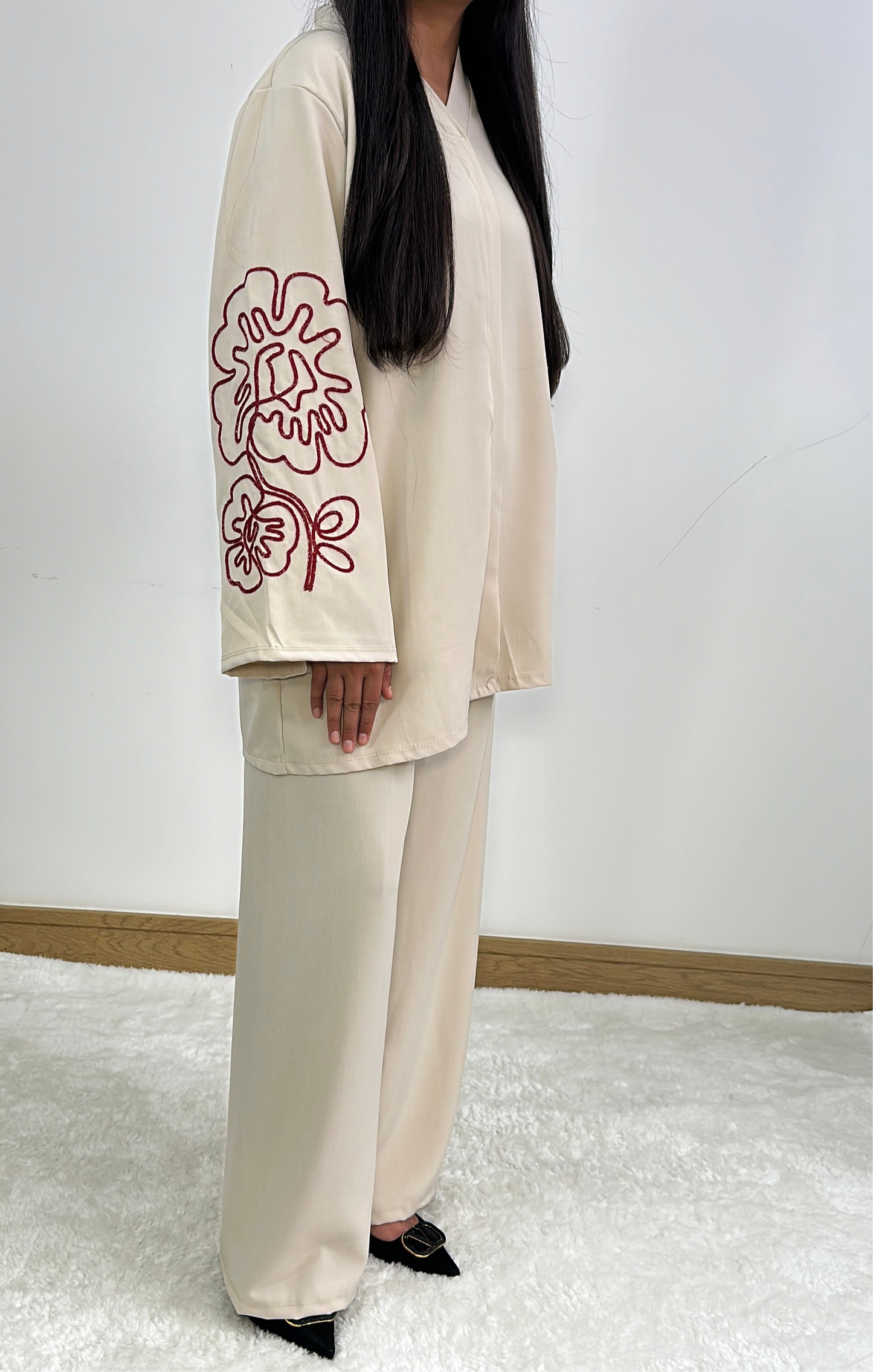 Alya co ord set in cream
