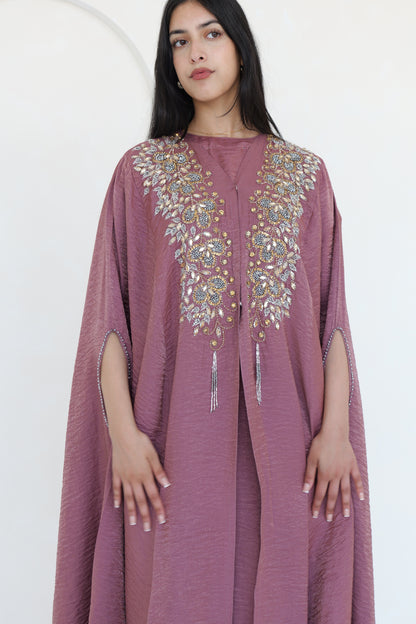 Shamairah abaya in rose pink