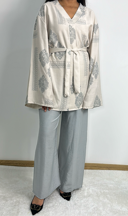 Maira co ord set in grey