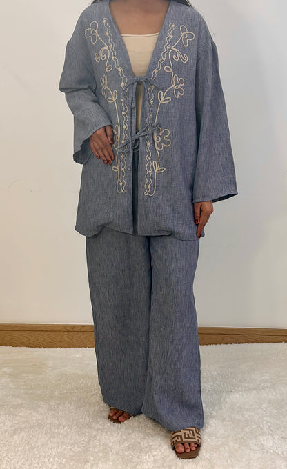 Lilian summer co ord in denim