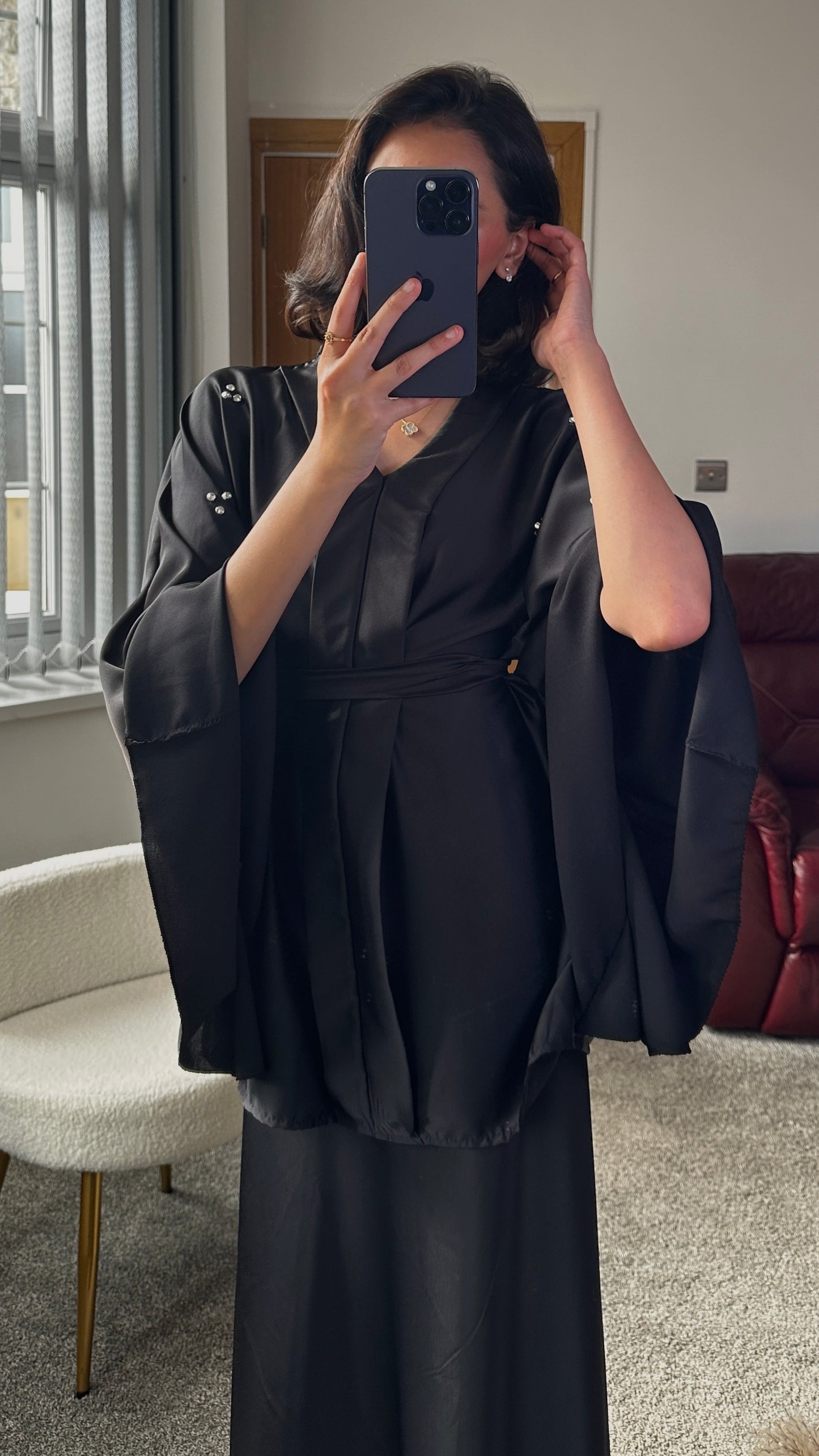 Amaryllis Co ord set in black