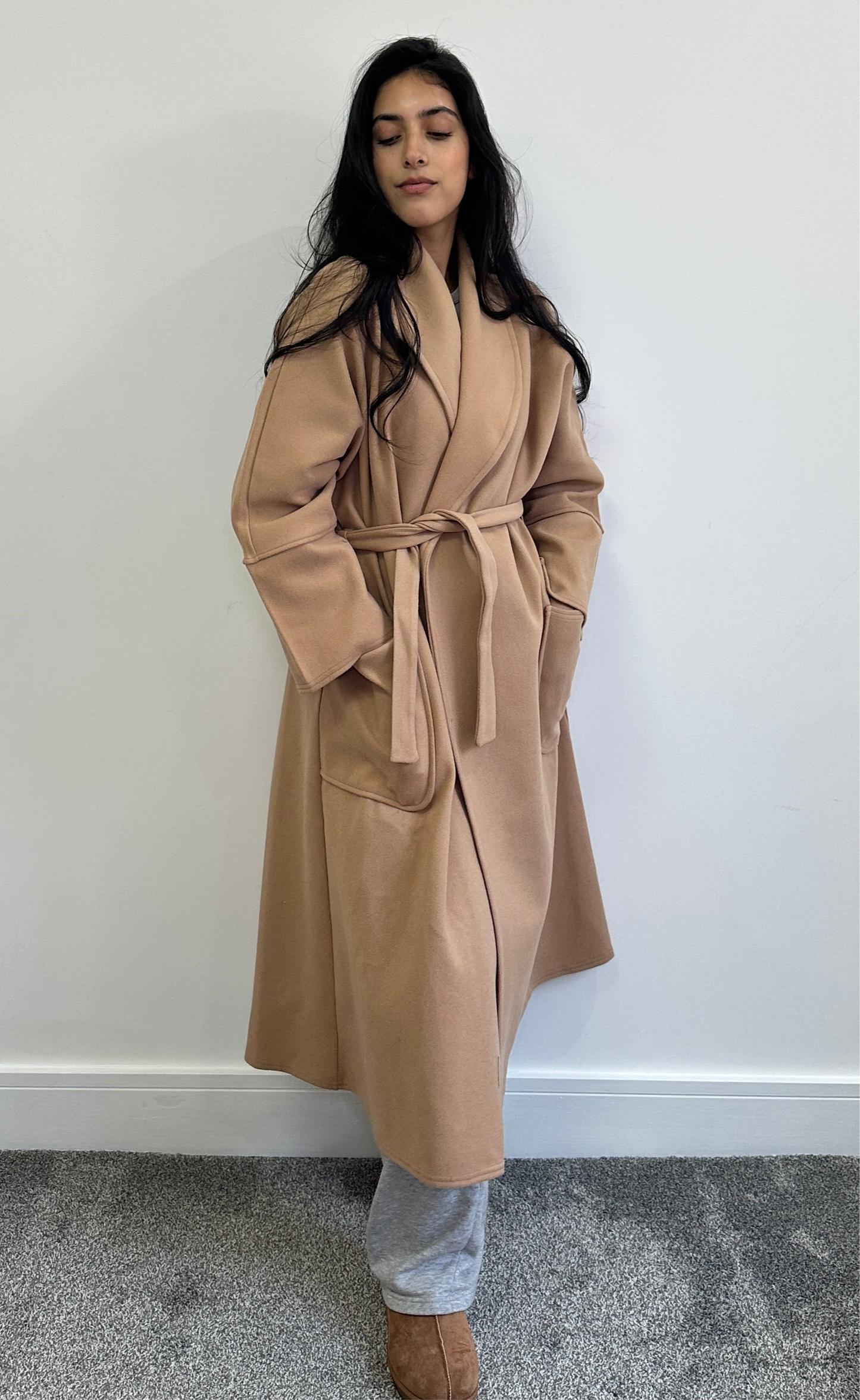 Hana coat in latte