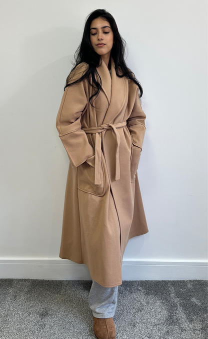 Hana coat in latte