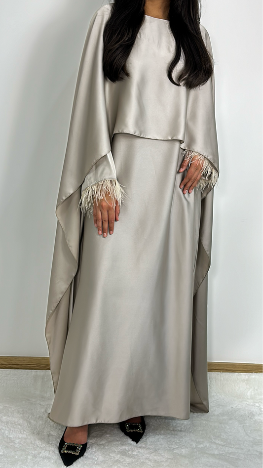 Hannah dress in ivory