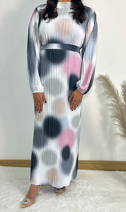 Adarah dress in grey