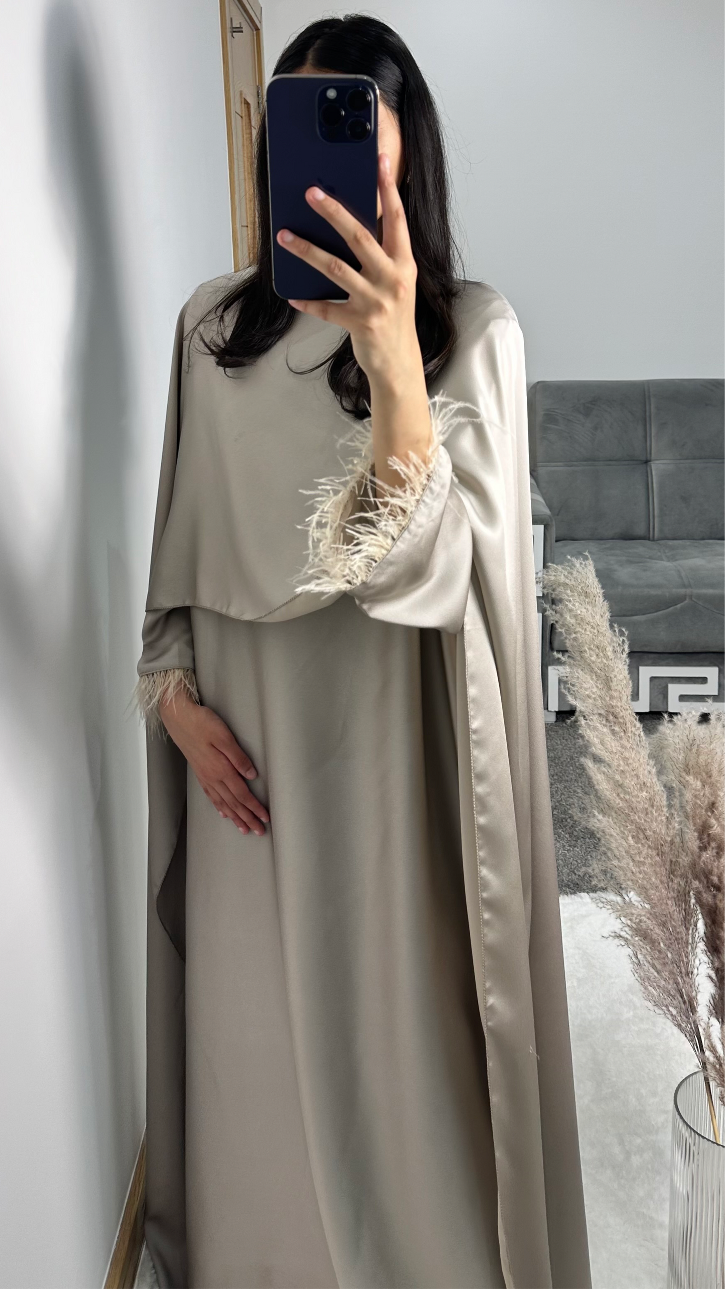 Hannah dress in ivory