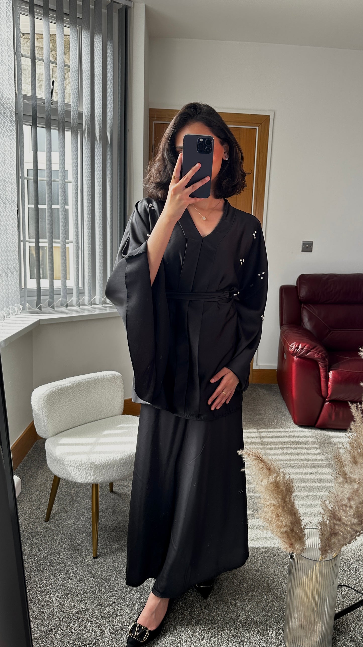 Amaryllis Co ord set in black