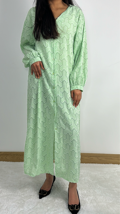 Yalina dress in mint