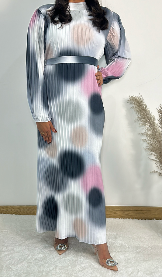 Adarah dress in grey