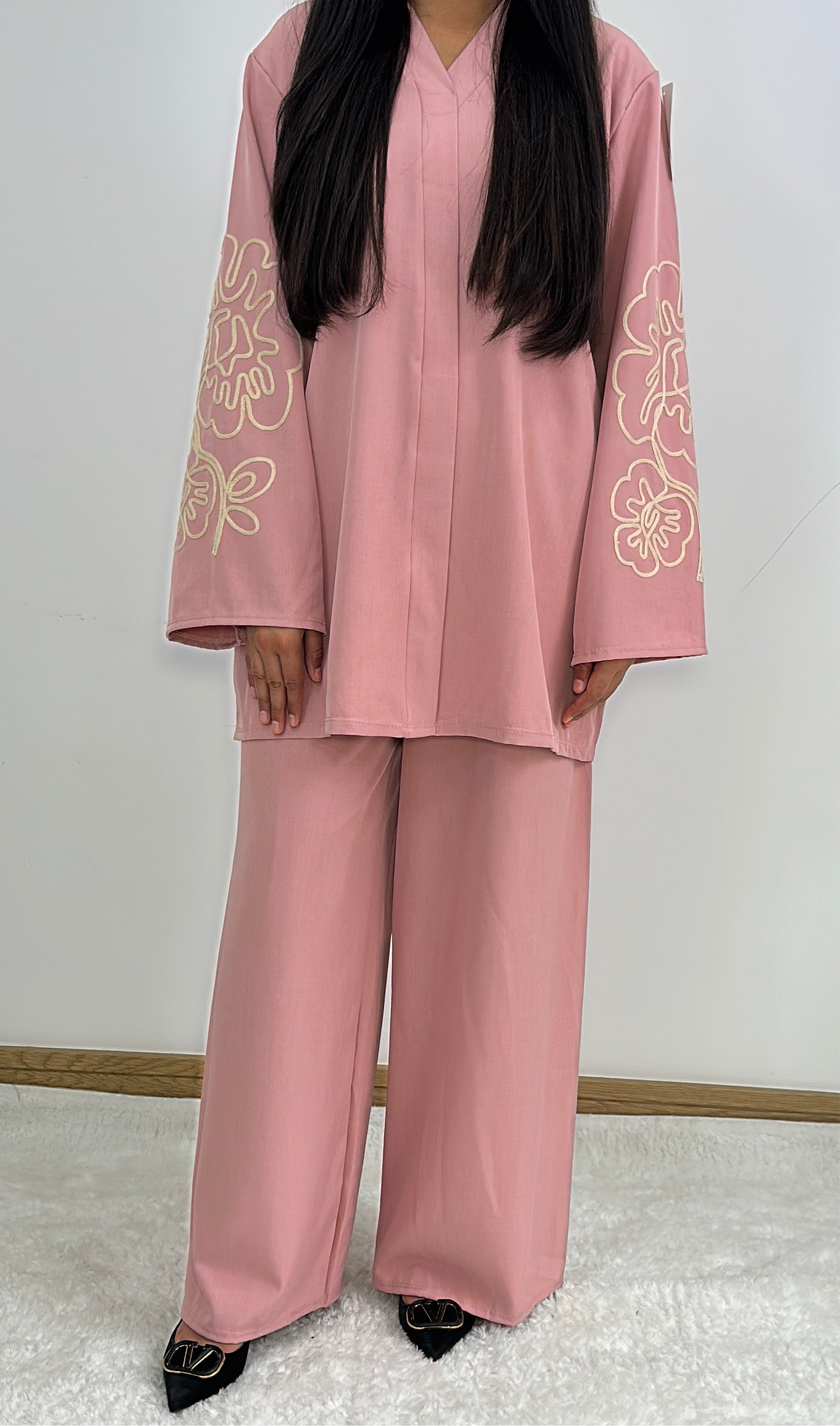 Alya co ord set in pink