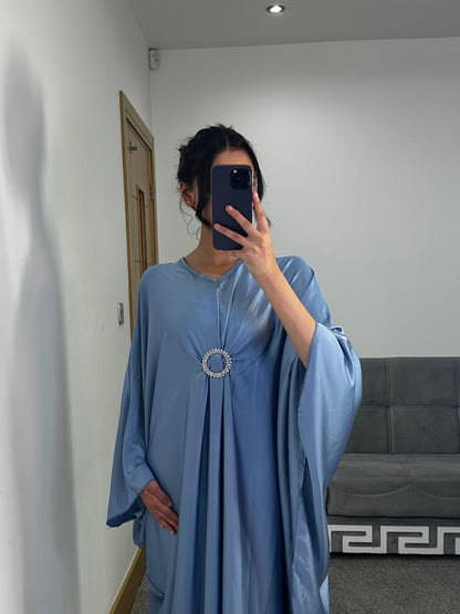 Alima dress in baby blue