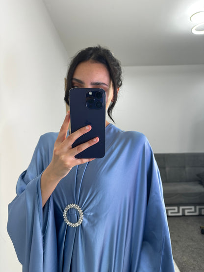 Alima dress in baby blue