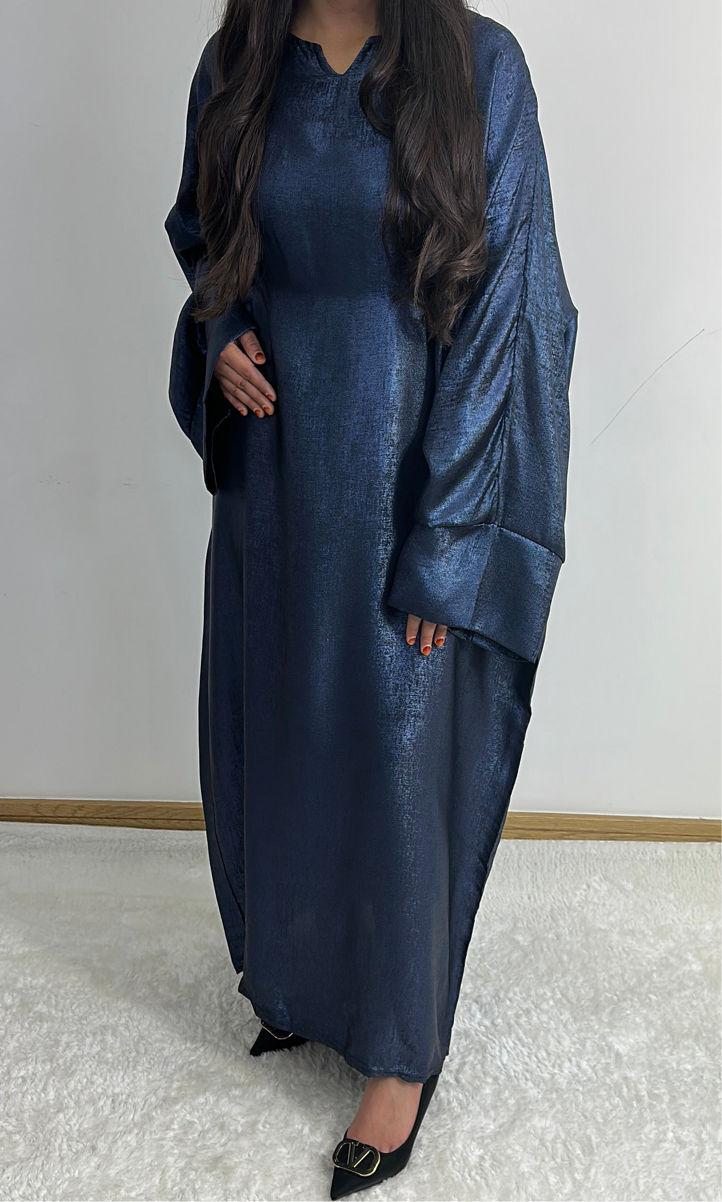 Nora dress in blue