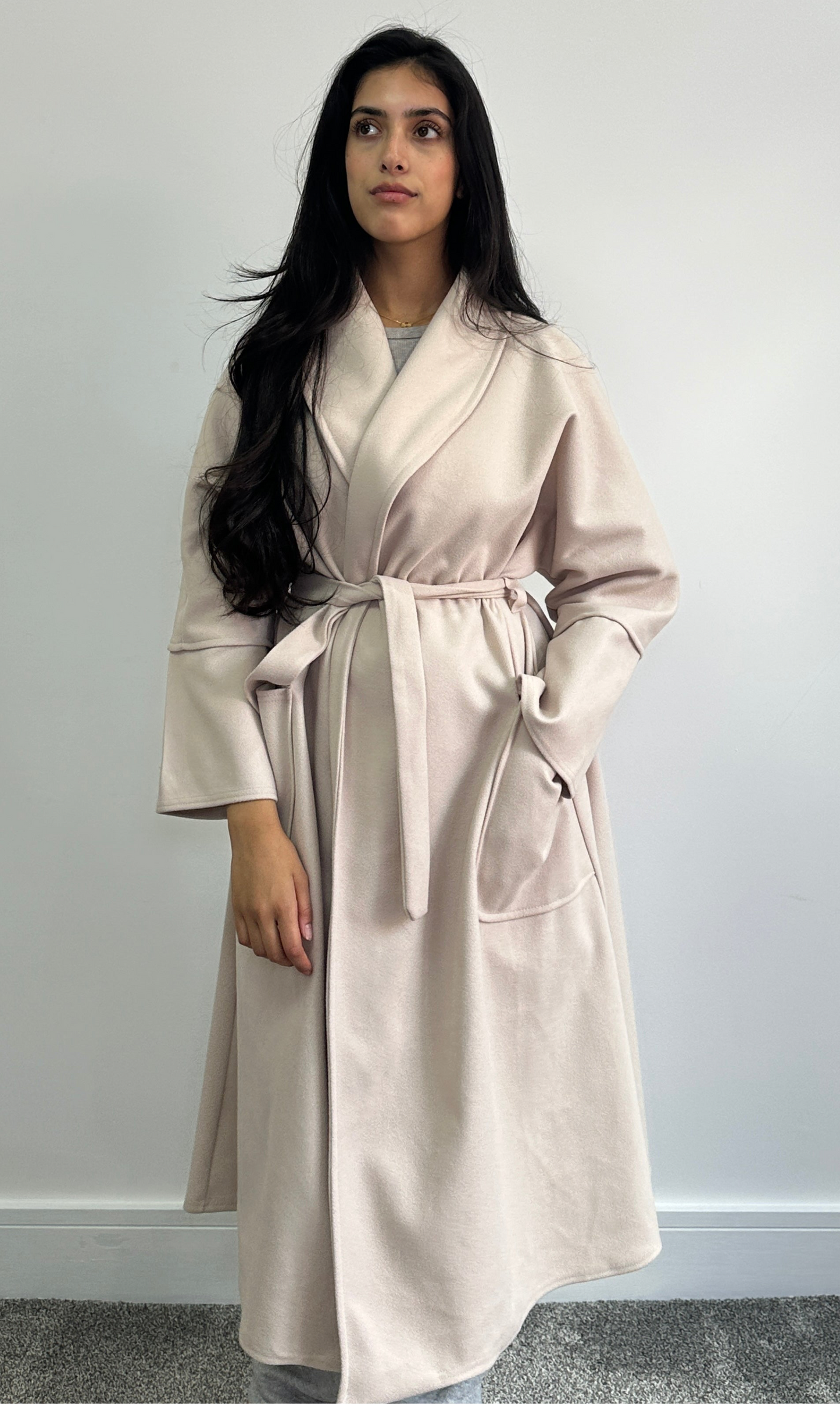 Hana coat in beige